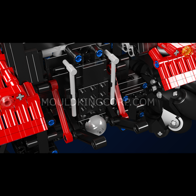 MK 18037 Mecanum Drive Remote Controlled Tractor Building Set | 1,392 Pcs