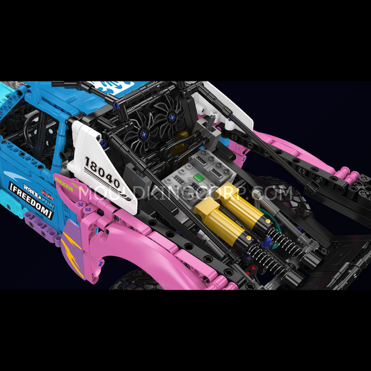 MK 18040 RC Desert Trophy Truck with Air Suspension Building Set | 1,573 Pcs