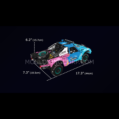 MK 18040 RC Desert Trophy Truck with Air Suspension Building Set | 1,573 Pcs