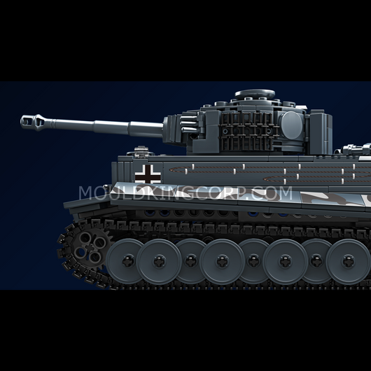 MK 20014S Tiger Heavy Tank Model Building Set | 850 PCS