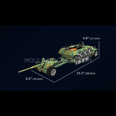 MK 20027 Sd.Kfz. 251 Half-track Building Set | 1,298 Pcs