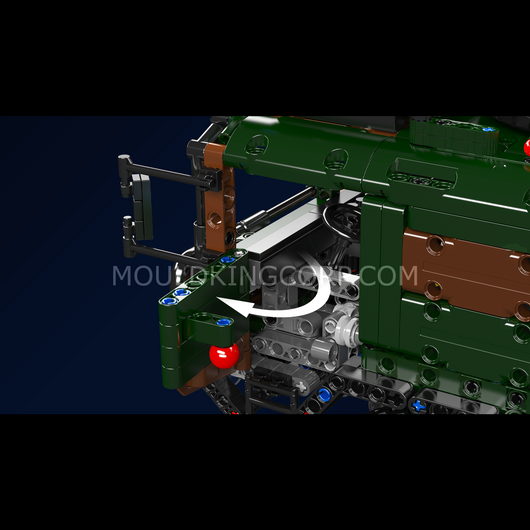 MK 20044/20045 8x4 RC Missile Truck Military Building Set | 3,594 Pcs