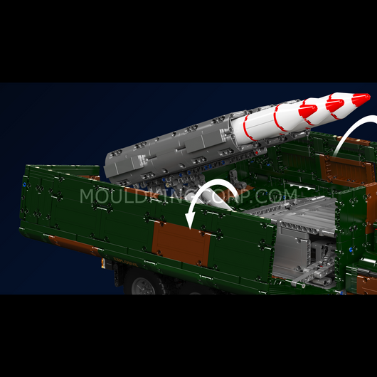 MK 20044/20045 8x4 RC Missile Truck Military Building Set | 3,594 Pcs