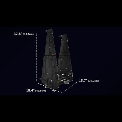 MK 21011 Upsilon Command Shuttle Building Set | 6,860 PCS
