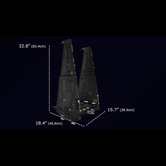 MK 21011 Upsilon Command Shuttle Building Set | 6,860 PCS