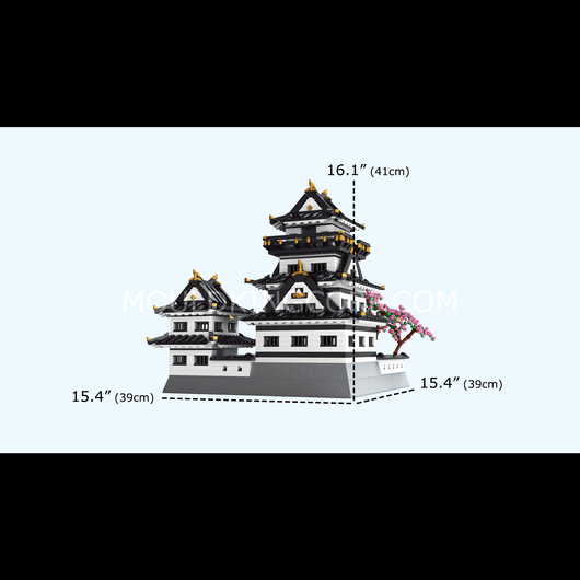 MK 22006 Himeji-jo Castle Building Model Set | 3,086 Pcs
