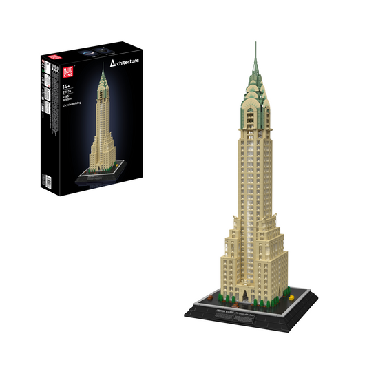 MK 22036 New York Landmark Skyscraper Building Set with Lights | 2,265 Pcs