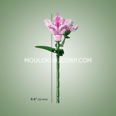 MK 24002 Rhododendron Flower Building Set | 132 PCS