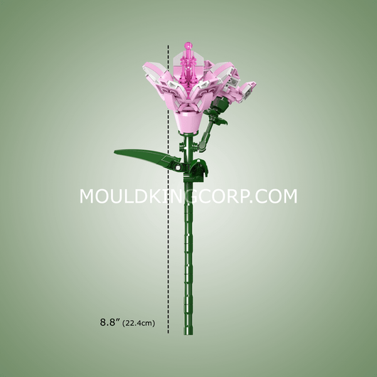 MK 24002 Rhododendron Flower Building Set | 132 PCS