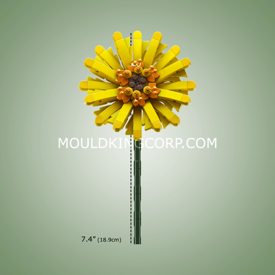 MK 24003 Barberton Daisy Flower Building Kit | 180 PCS