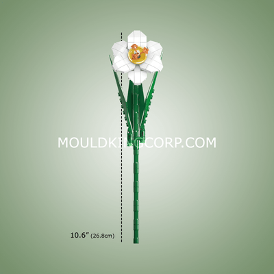 MK 24008 Narcissus Flower Artificial Building Kit | 122 PCS