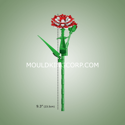 MK 24010 Carnation Flower Decor Building Set | 116 PCS