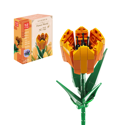 MK 24013 Tulip Flower Artifical Building Set | 132 PCS