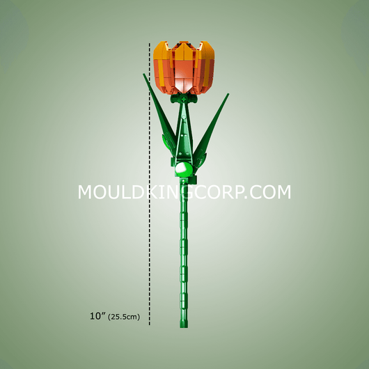 MK 24013 Tulip Flower Artifical Building Set | 132 PCS