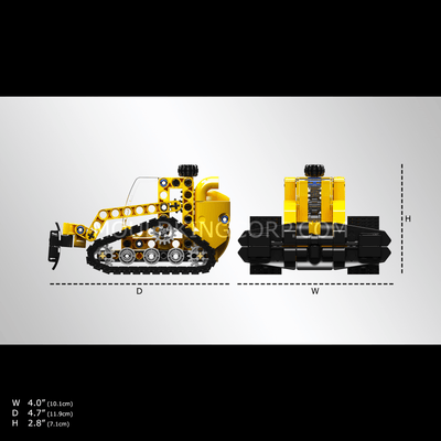 MK 24015 Crawler Wrecker Building Toy Set | 188 PCS