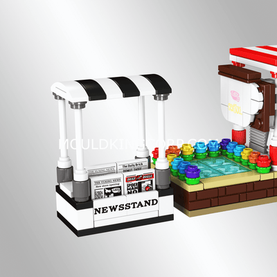 MK 24034 Coffee Shop & Newsstand Building Set | 265 Pcs