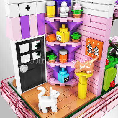 MK 24038 Hair Salon Day Building Set | 388 Pcs
