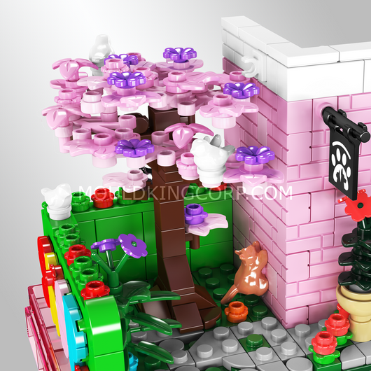 MK 24038 Hair Salon Day Building Set | 388 Pcs