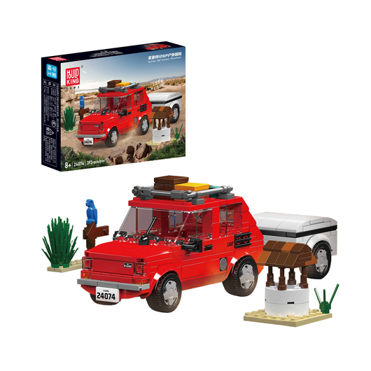 MK 24074 Fiat 126P Outdoor Adventure Building Set | 393 Pcs
