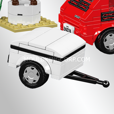 MK 24074 Fiat 126P Outdoor Adventure Building Set | 393 Pcs