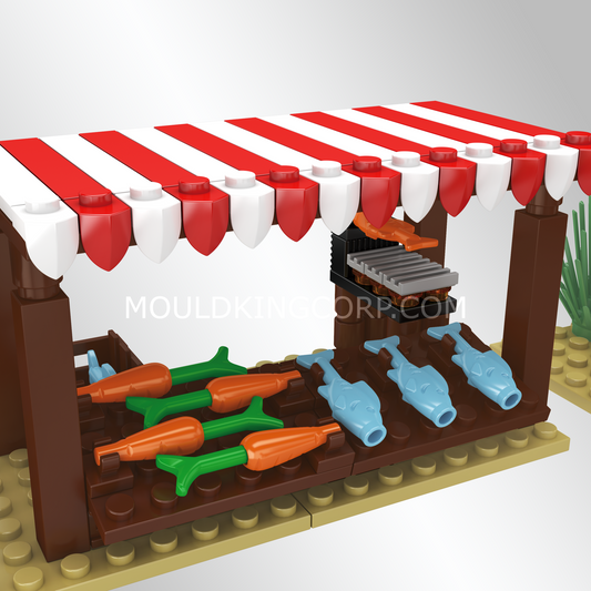 MK 24076 Wild West Market Building Set | 949 Pcs