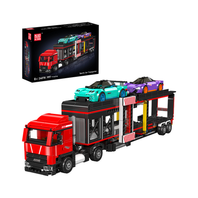 MK 24078 Sports Car Transporter Truck Building Set | 997 Pcs