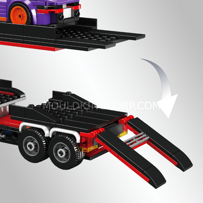 MK 24078 Sports Car Transporter Truck Building Set | 997 Pcs