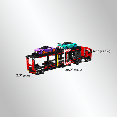 MK 24078 Sports Car Transporter Truck Building Set | 997 Pcs