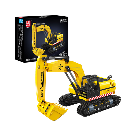 MK 24089 Mini Excavator Building Set | 705 PCS