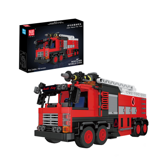 MK 24094 Urban Rescue Fire Truck Building Set | 752 Pcs