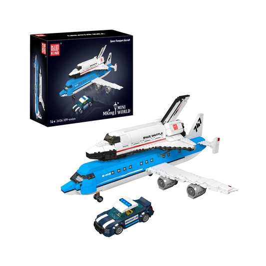 MK 24126 Space Shuttle Carrier Jet 3-in-1 Building Set | 1,279 Pcs