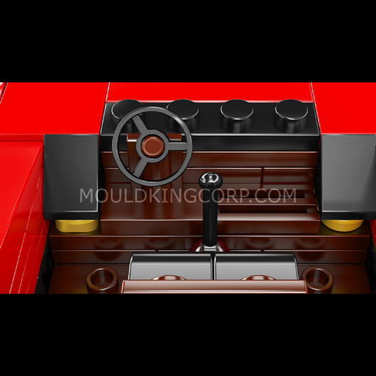 MOULD KING 27038 Rosso Corsa F40 Car Model Building Set | 338 PCS