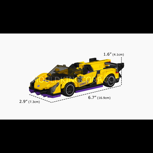 MK 27053 Lambo Veneno Hypercar Buildng Set | 365 Pcs