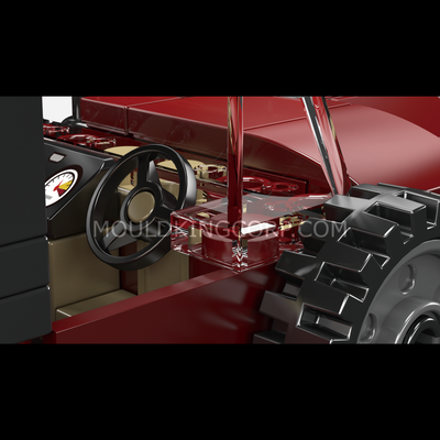 MK 27101 Vintage Super Luxury Car Building Set | 319 Pcs