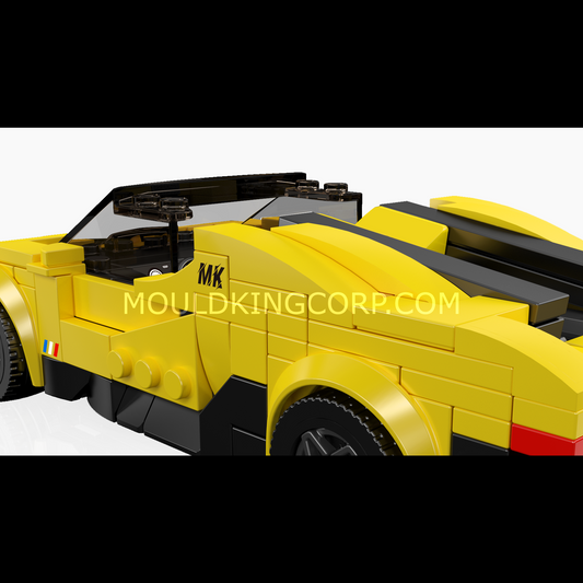 MK 27117 W16 Mistral Supercar Building Set | 376 Pcs