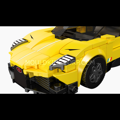 MK 27117 W16 Mistral Supercar Building Set | 376 Pcs