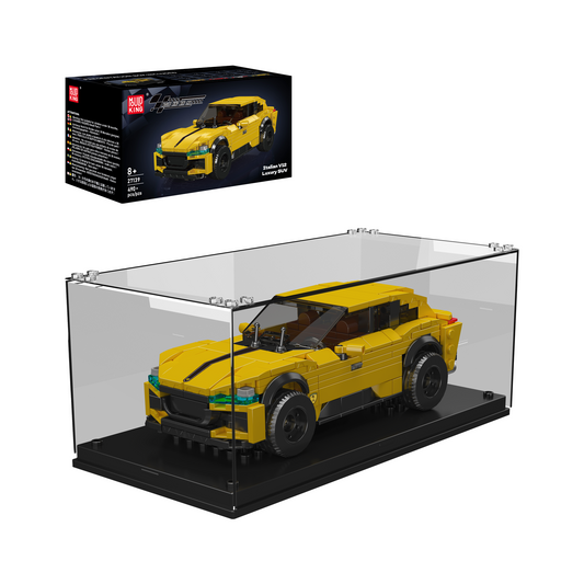 MK 27139 Italian Luxury Performance SUV & Display Case Building Set | 490 Pcs