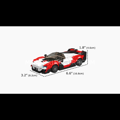 MK 27148 Sabre Hypercar Building Set | 401 Pcs