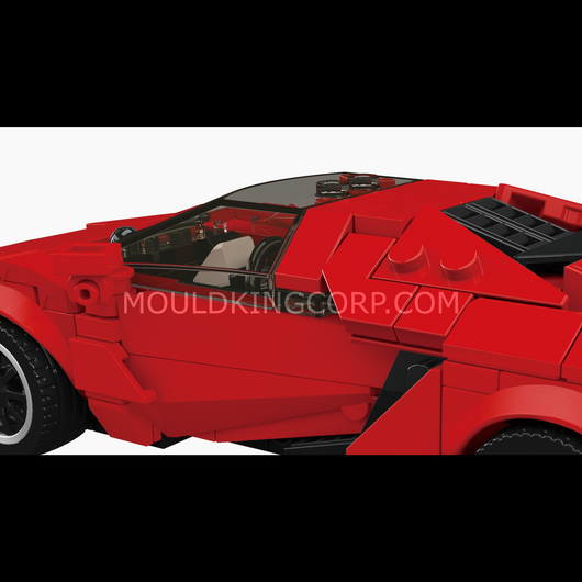 MK 27153 LK Angular Hypercar Building Set | 394 Pcs