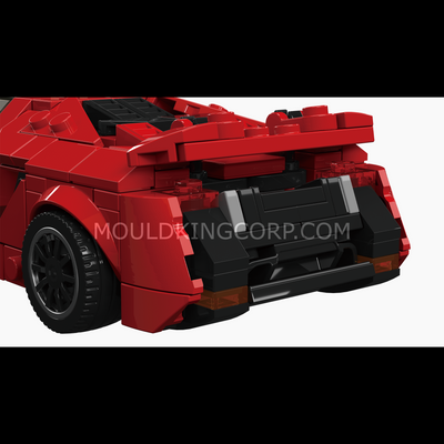 MK 27153 LK Angular Hypercar Building Set | 394 Pcs