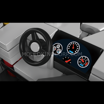 MK 27156 American GT1 Racing Supercar Building Set | 425 Pcs