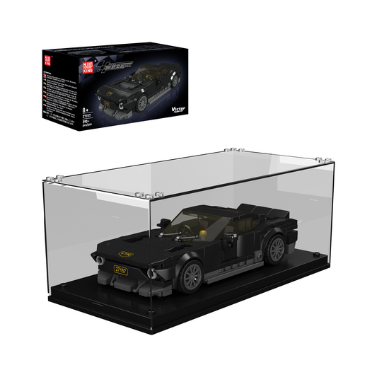 MK 27157 Victor Open-Top Supercar & Display Case Building Set | 390 Pcs