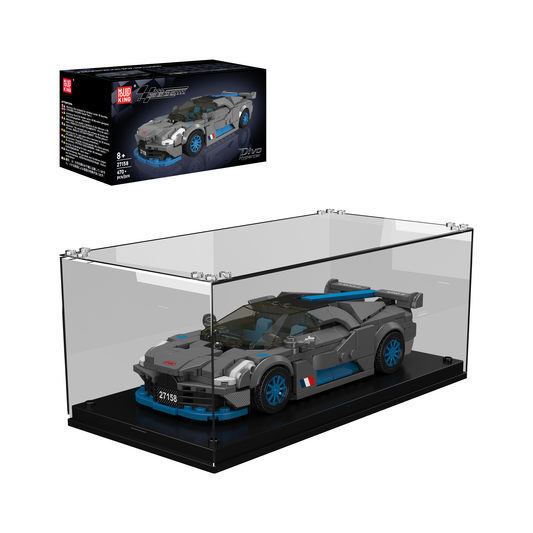 MK 27158 Divo Hypercar & Display Case Building Set | 470 Pcs