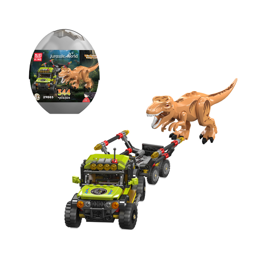 MK 29003 T-Rex Capture Truck Building Set | 344 Pcs