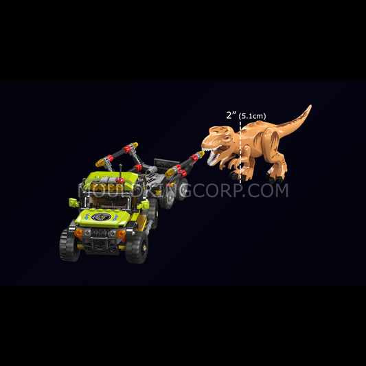 MK 29003 T-Rex Capture Truck Building Set | 344 Pcs