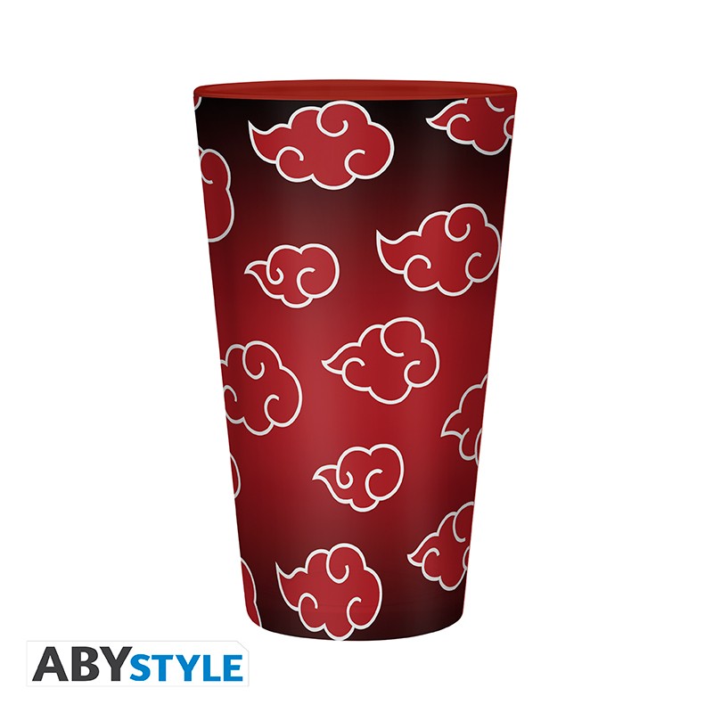 Naruto Akatsuki Symbol Glass