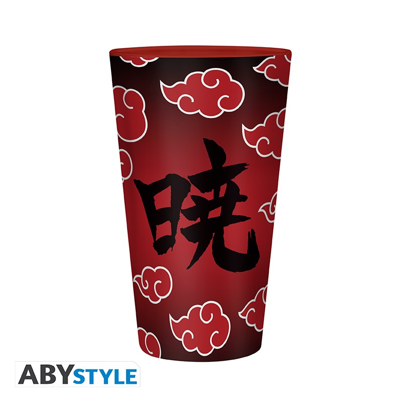 Naruto Akatsuki Symbol Glass