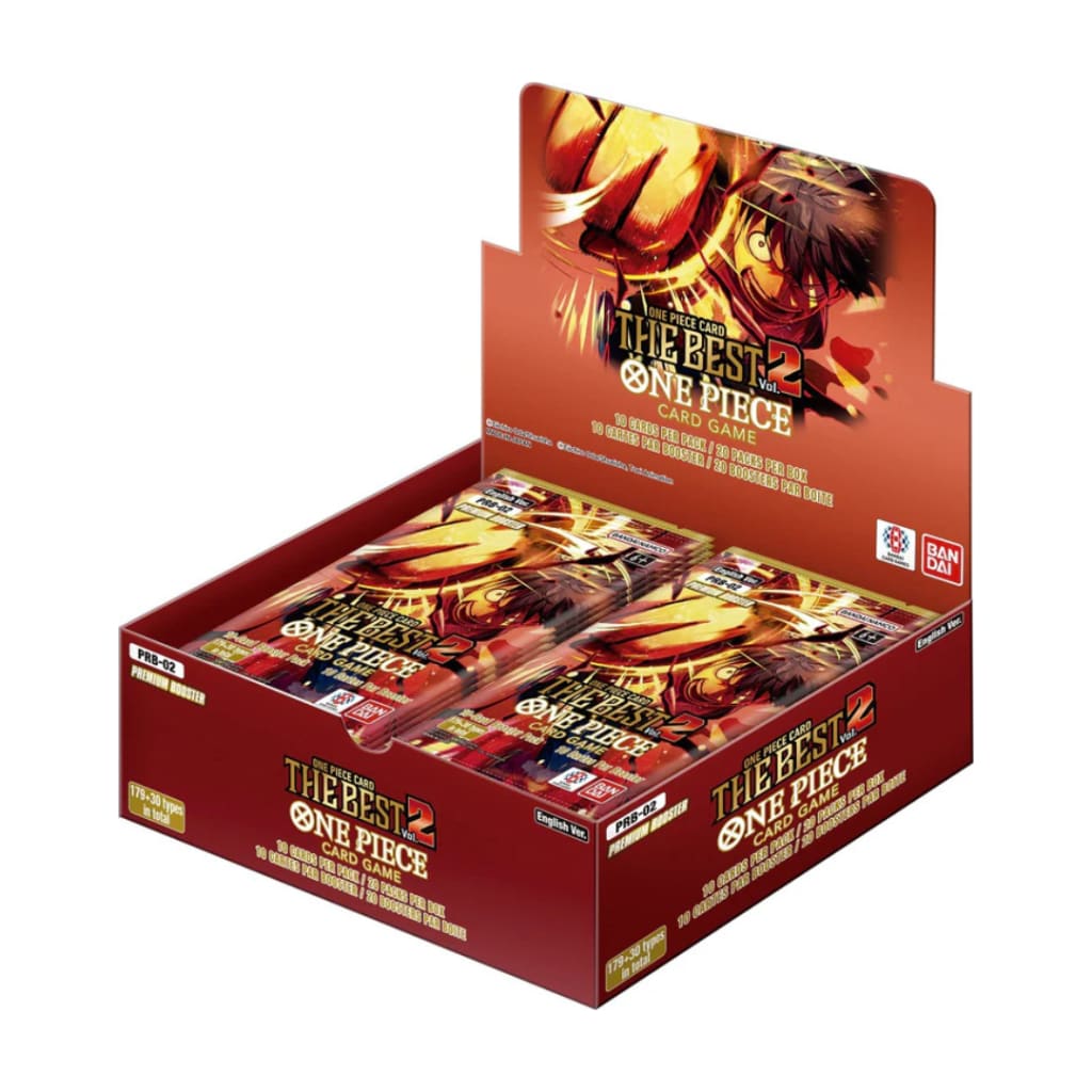 One Piece PRB-02 Premium Booster Box - English