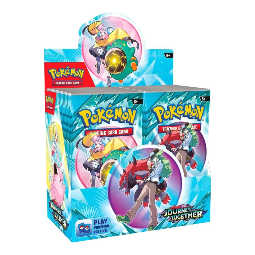 Pokemon - Scarlet and Violet - Journey Together non enhanced Booster Box (Pre Order)