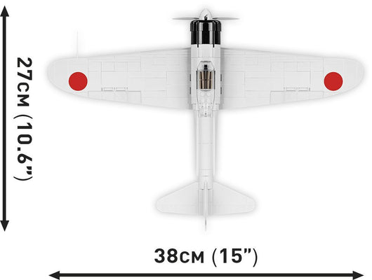 COBI Mitsubishi A6M2 "Zero-Sen" Fighter: Set #5729
